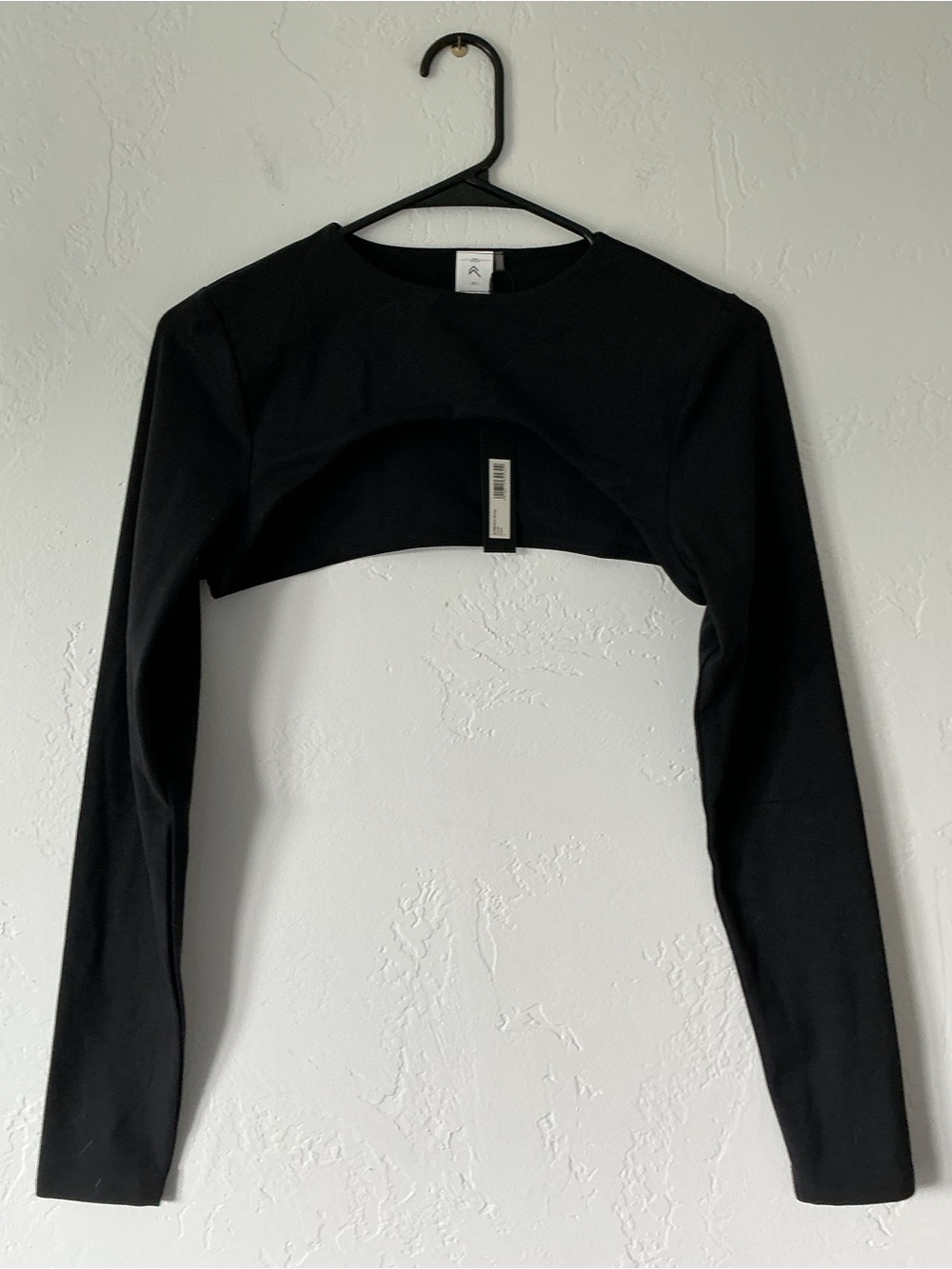 NWT ONER Active Black Long-Sleeve Soft Motion Shrug